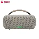 Parlante inalámbrico TEROS VIBE VB-6049W, BT 5.3, 60W, 4000mAh, USB, Luces RGB