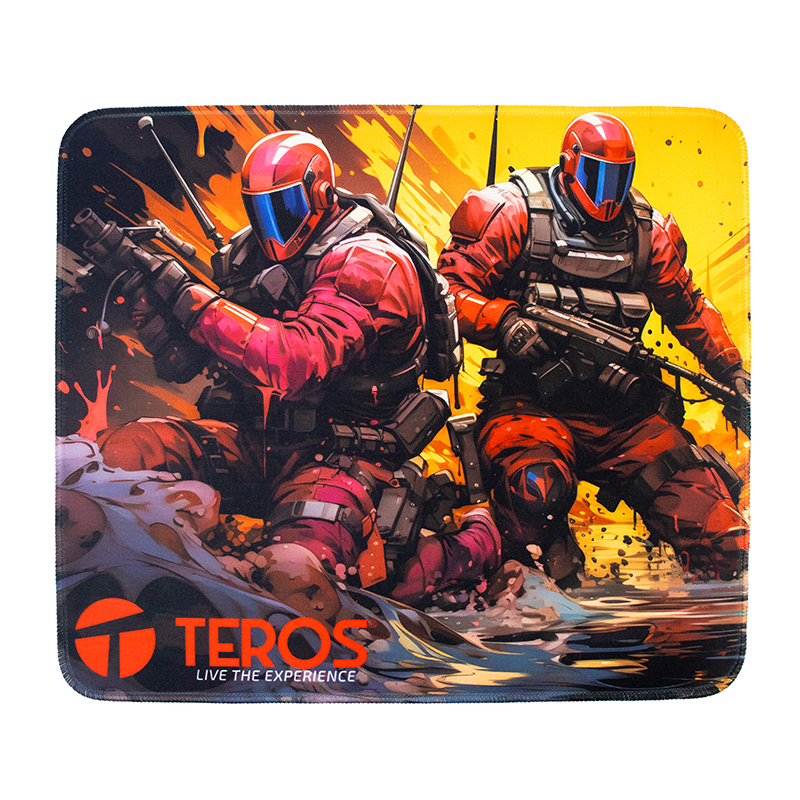 Mousepad TEROS TE-3019S, diseño impreso