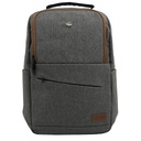 BACKPACK TEROS CITY GREY TE-ACS9023GR,para notebooks de hasta 15.6"