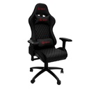Silla gamer TEROS TE-8121N, negro
