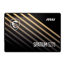 Unidad de Estado Solido MSI SPATIUM S270 SATA 2.5" 480GB, SATA III 6.0 Gbps