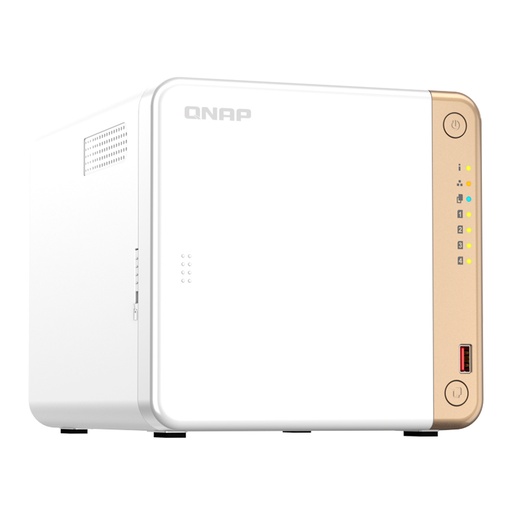 [442284] Servidor NAS QNAP TS-462-4G, Celeron N4505 2C / 2.9GHz, 4GB RAM, Bahias: 4 x 3.5" SATA