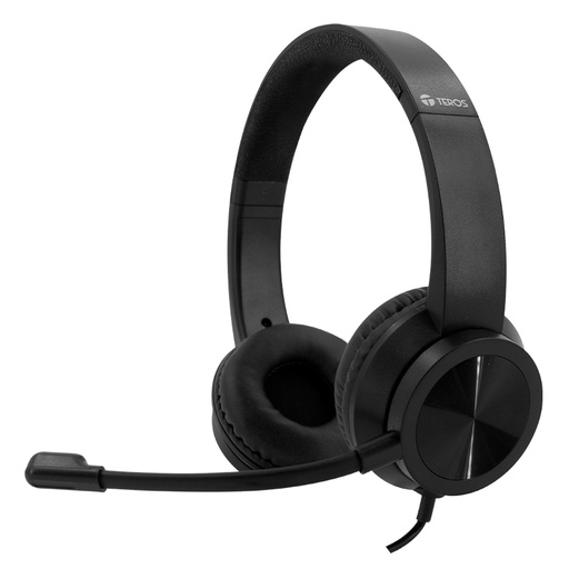 [453388] Audífono TEROS TE-8037N (HEADSET), negro