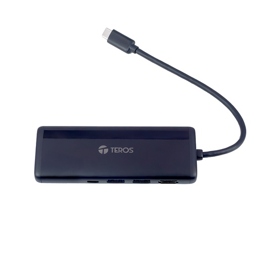[462375] Concentrador de puertos (Hub) TEROS TE-7134N Gen 3 USB-C, 7 en 1