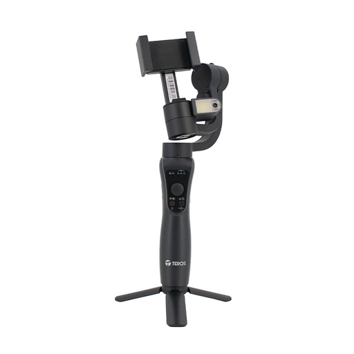 [481917] Estabilizador Gimbal de 3 ejes 360º con rastreador IA, TEROS TE-7056N para telefonos