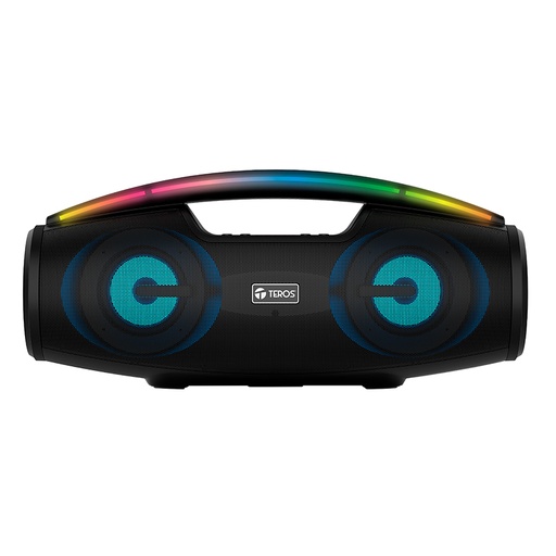 [424239] Parlante TEROS TE-6042N, bluetooth, 20 W (2 x 10 W), 3000 mAh, negro