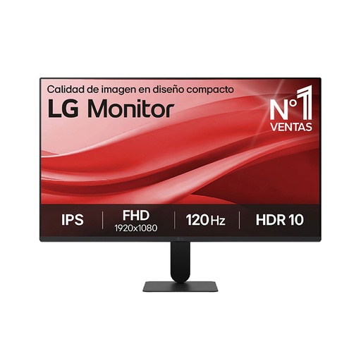 [503545] Monitor LG 27” FHD/IPS/120Hz/HDMI/VGA/Headphone-out