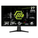 Monitor plano gaming MSI MAG-275QF, 27" WQHD Rapid IPS, 180 Hz, 0.5 ms, HDMI, DP