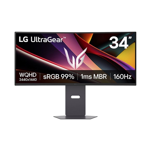 [501348] Monitor Gaming LG UltraGear G6, 34” Curvo/WQHD/VA/160Hz/1ms MBR/HDMI x2/DP/Headphone-out