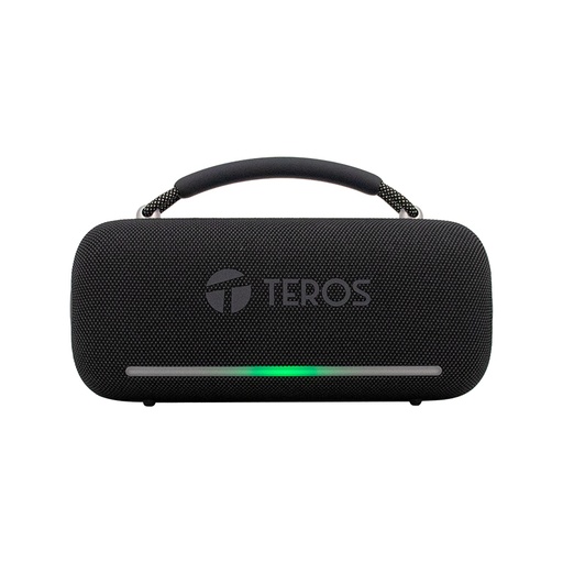 [506293] Parlante Inalámbrico Teros Vibes VB-6049BLK, 60W, BT 5.3, 4000 MAH, USB, Luces LED, Negro
