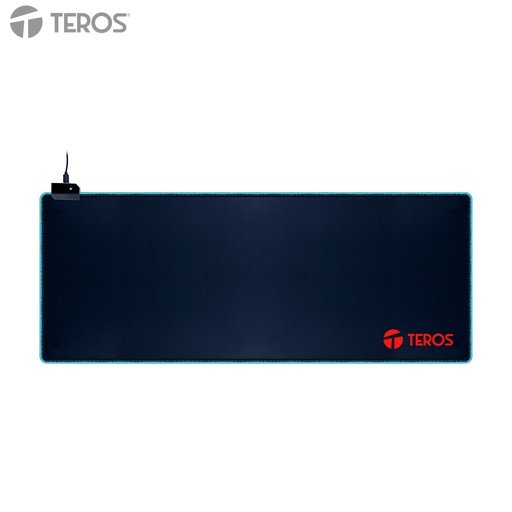 [490892] Mousepad gamer TEROS TE-3020G, diseño impreso e iluminación RGB