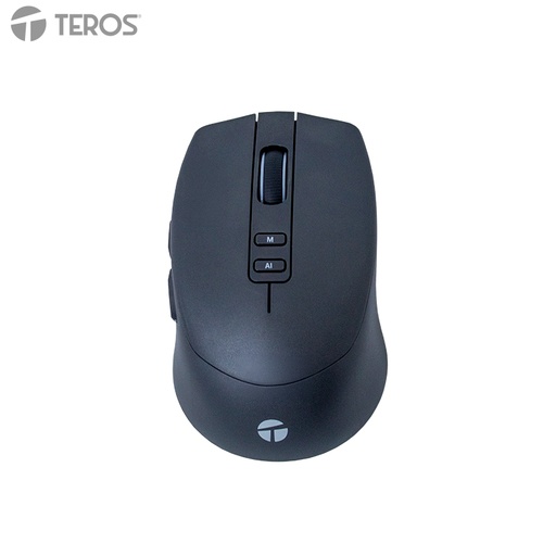 [503572] Mouse Inalámbrico Teros TE-1249AI, 2.4GHz, 8 botones, IA, DPI 3200, USB, BT