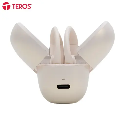 [516743] Audífonos inalámbricos Auracity TEROS TE-80714CR, BT 5.4, USB, ENC
