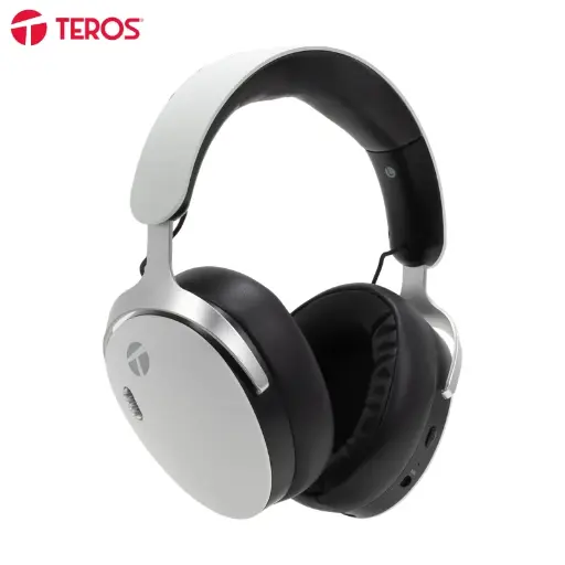 [518455] Audífono inalámbrico gamer TEROS TE-80720WBK, BT, USB