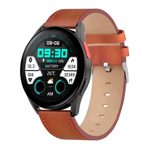 [438463] Reloj inteligente TEROS TE-8081B, 1.43" AMOLED, IP68, bluetooth 5.3, negro