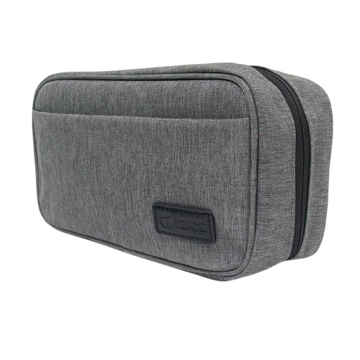 [422975] Cartuchera ﻿/ Estuche ﻿/ ﻿Organizador / Portacables TEROS TE-ACS9014, gris