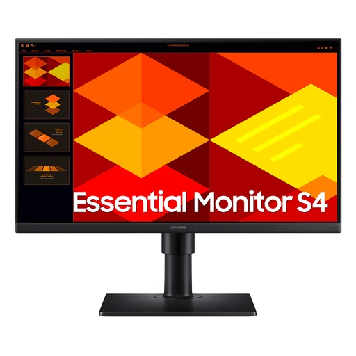 [467929] Monitor plano SAMSUNG Essential Monitor S4, 22" FHD IPS, 100Hz, HDMI, DP